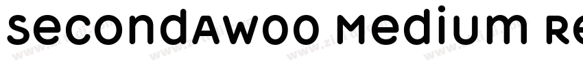 Secondaw00 Medium Re字体转换